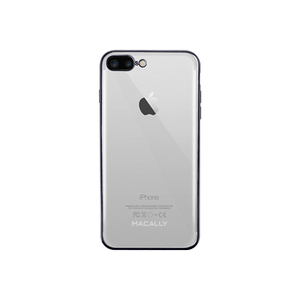 [iPhone7 Plus/8 Plus] 아이폰7 플러스/8 플러스용 울트라 씬 소프트 투명케이스 다크그레이 LUXRP7LB