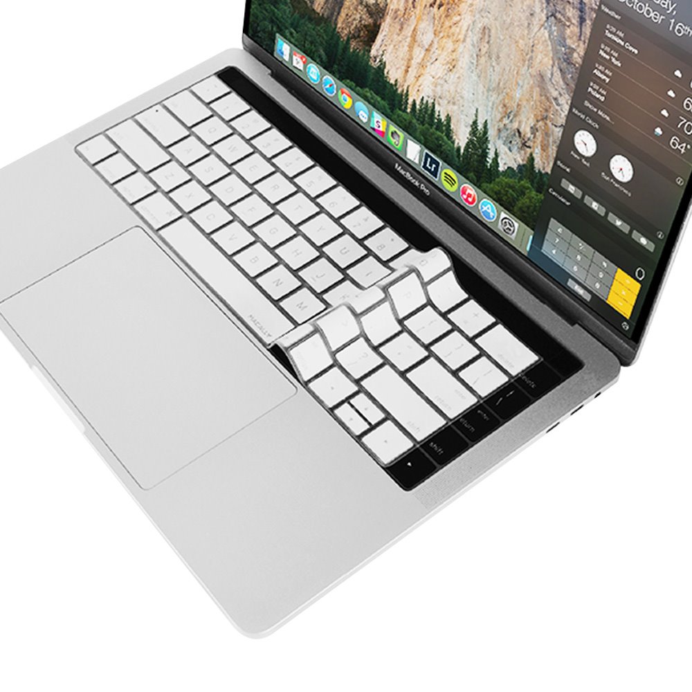 [MacBook Pro] 맥북프로 터치바 13,15인치 키보드 키스킨 화이트 KBGUARDTBW